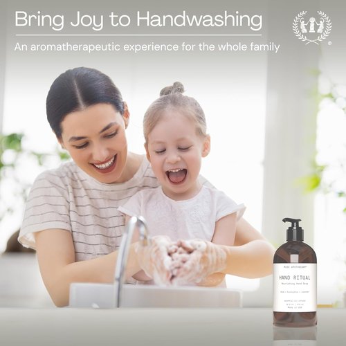 Muse Apothecary Hand Ritual - Nourishing Aromatic Hand Soap with Essential Oils - 16 oz Fleur du Lavender