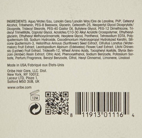 Oribe Rough Luxury Soft Molding Paste - Flexible Hold & Texture - 1.7 Fl Oz (Pack of 2)