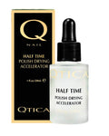 Qtica Half Time Polish Drying Accelerator – Fast-Dry Top Coat Nail Polish Dryer for Manicures & Pedicures – No Smudge, No Streak, No Dents – Quick-Dry Nail Solution for Long-Lasting Wear 1oz
