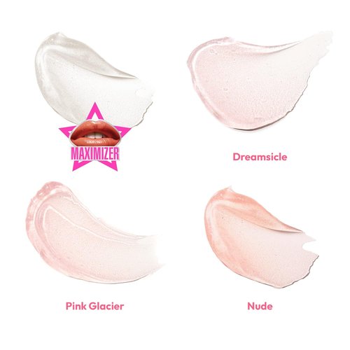 Ruby Kisses Plumping Lip Gloss - Hydrating, High-Shine Lip Plumper | Instinct Lip Maximizer, 4 Colors, 0.15 FL oz.