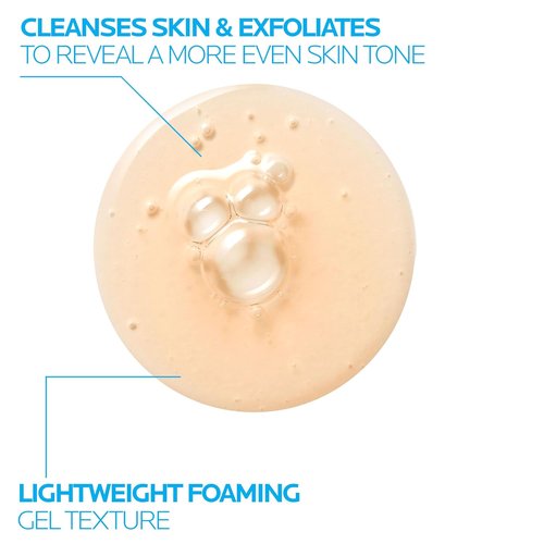 La Roche-Posay Mela B3 Gel Cleanser - Anti-Aging Face Wash with Niacinamide & PHA for Dark Spots | Oil-Free, Soap-Free
