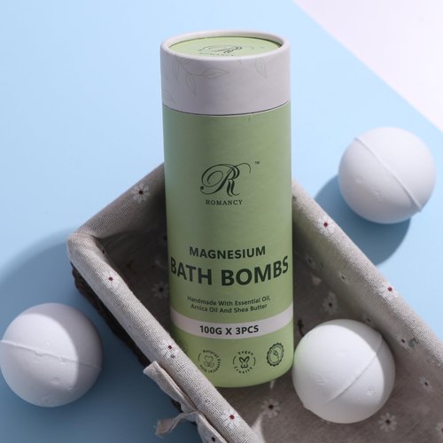 Magnesium Bath Bombs Gift Set – XL Epsom Salt Bath Bombs for Muscle Recovery, Stress Relief & Post-Workout Relaxation with Lavender & Arnica Spa Gift for Women & Men for Sore Muscles
