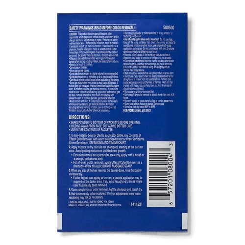L'Oréal Technique Quick Blue Hair Lightener - High-Performance Bleaching Powder | No Drip Formula, Lifts Up To 7 Levels