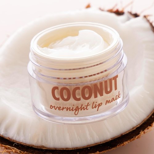 ColourPop Lip Mask - Leave-On Moisturizer & Overnight Treatment - Hydrates Dry Lips with Shea Butter, Squalane & Vitamin E - Coconut (0.5 oz)
