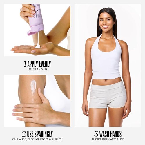 Tanologist Hydrating Daily Glow Body Lotion - Buildable, Transfer-Proof Self Tanner | Light/Medium, Vegan Formula, 8.45 fl oz