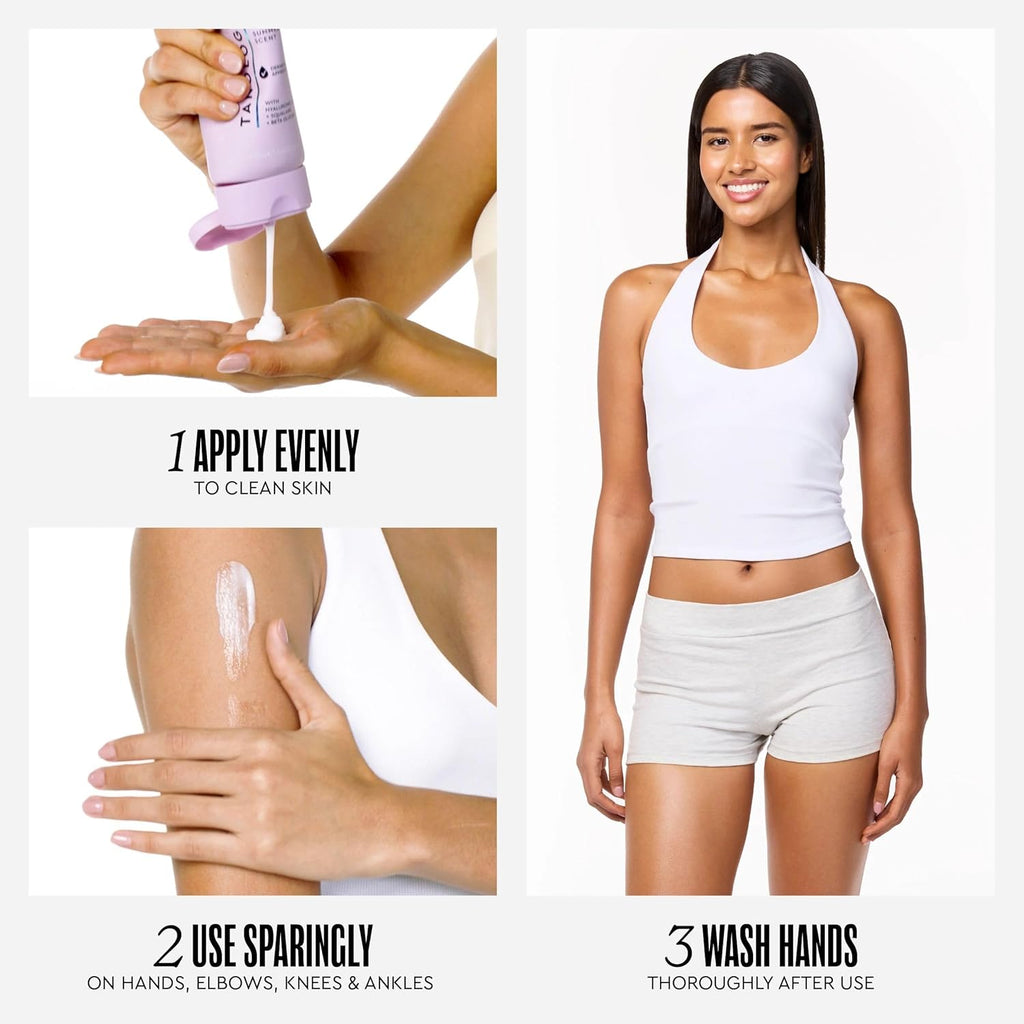 Tanologist Brightening Daily Glow Body Lotion - Streak-Free Gradual Tanner, Light/Medium, Vegan, 8.45 fl. oz