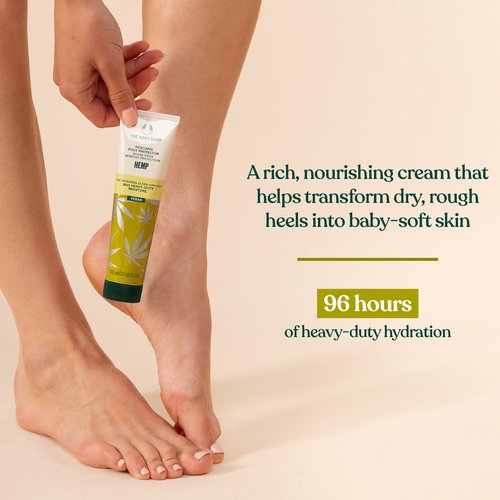 The Body Shop Hemp Foot Protector – Protecting & Hydrating Care for Ultra Dry Feet – 3.5 oz