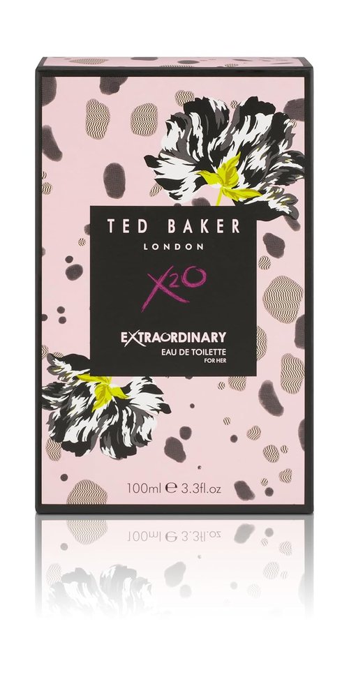 Ted Baker Extraordinary Her Eau de Toilette - Fruity Floral Perfume for Women | Long-Lasting 3.38 oz