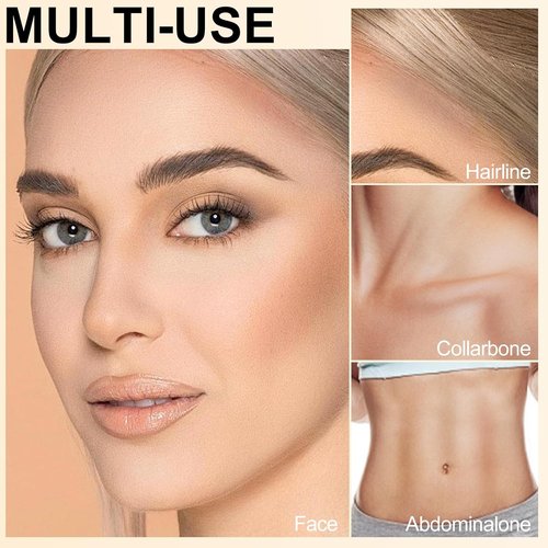 Erinde Cool Toned Contour Stick - Large Capacity Grey Brown Cream for Fair Skin | Smooth, Waterproof & Long Lasting