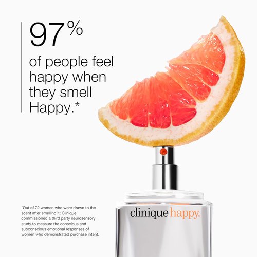 Clinique Happy Eau de Parfum Spray - Bright Grapefruit & Floral Notes | Women's Fragrance 1.7 oz