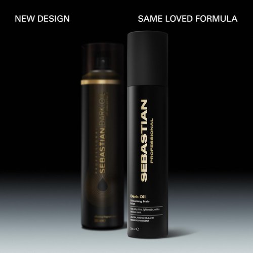 Sebastian Professional Dark Oil Silkening Fragrant Mist - Dry Conditioner with Jojoba & Argan Oil | 4.5 fl oz