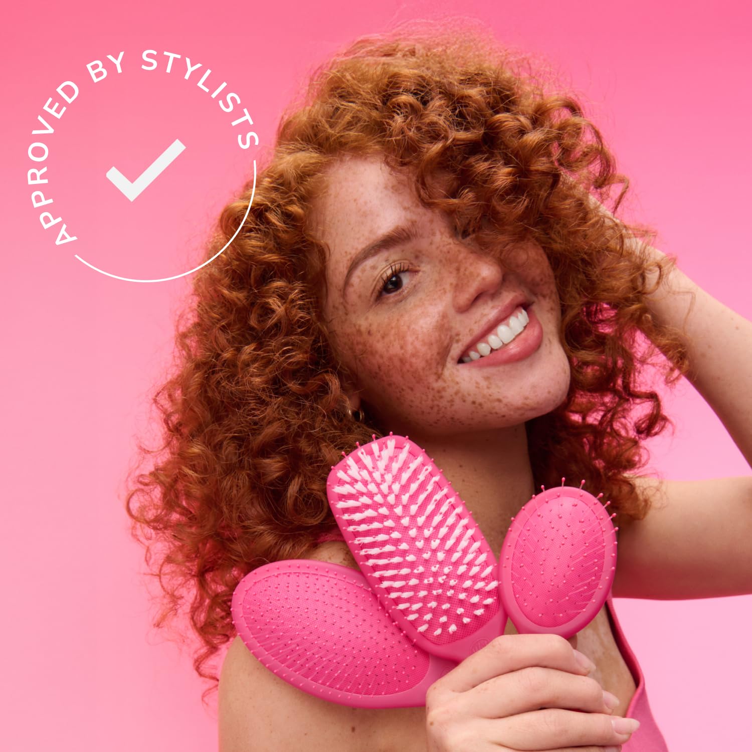 Wet Brush Original Detangling Hair Brush - Ultra-Soft IntelliFlex Bristles for Effortless Tangle Removal | Classic Black
