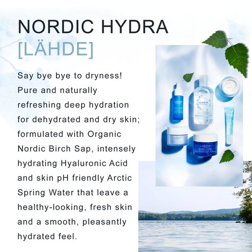 Lumene Nordic Hydra Oat Milk Oil Cleanser - Luxurious Oat Cleansing Milk, Makeup Remover + Gentle Face Wash for Soft, Clean Skin - Fragrance Free Hydrating Nordic Birch Sap Cleansing Oil (5.1oz)