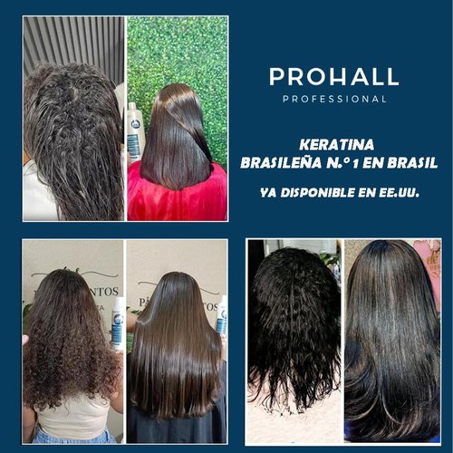 Prohall Select Brazilian Keratin Treatment - Formaldehyde-Free Blowout Complex 4.05 oz | At-Home Hair Smoothing
