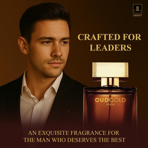 Liberty Oud Arabic Perfume for Men - Long-Lasting Luxury with Bold Oud & Fresh Citrus | 50ml EDP