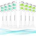 Aoremon Replacement Heads for Philips Sonicare C2 W Electric Toothbrush Heads fit for Phillips Sonicare Diamondclean Protectiveclean 4100 5100 6100 Brush Head for W2 W3, 8 Count White