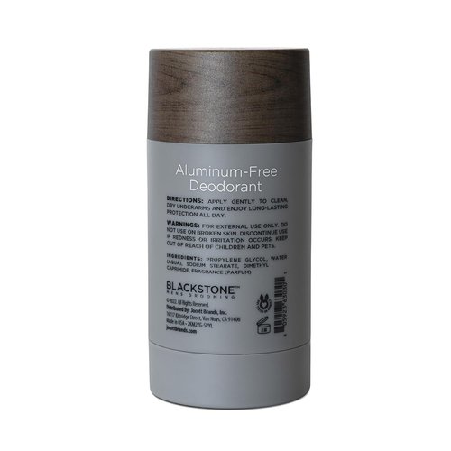 Blackstone Men's Grooming Deodorant - Aluminum-Free, Long-Lasting Odor Protection | Sandalwood (2.82 oz)