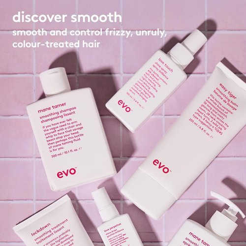EVO Mane Tamer Smoothing Conditioner - Strengthens, Softens, and Reduces Frizz for Shiny Hair