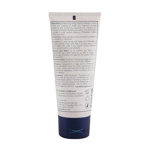 Noodle & Boo Baby Balm - Hypoallergenic Natural Skin Care for Sensitive Skin | Pediatrician Tested