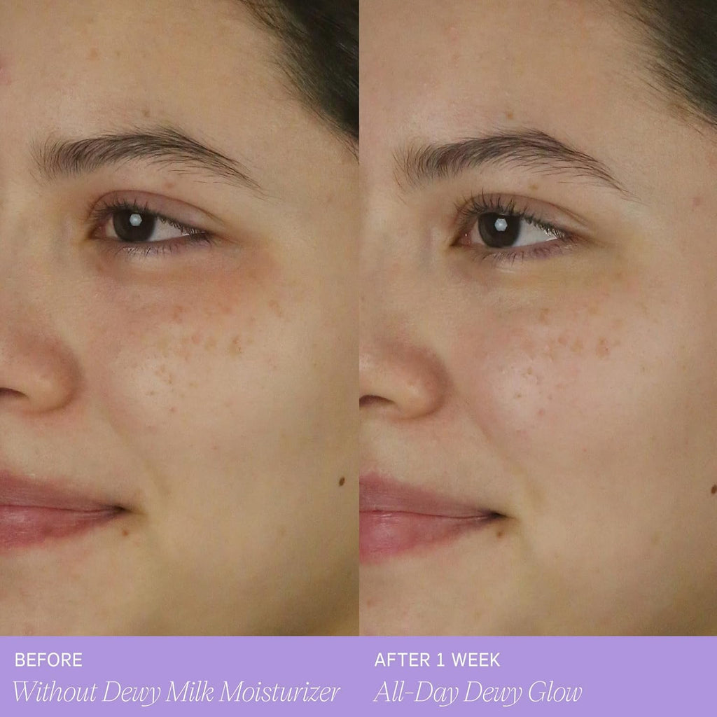 Tatcha Dewy Milk Moisturizer - Lightweight Oil-Balancing Hydration for Bouncy, Glowing Skin