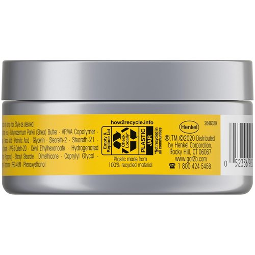 Got2b Glued Hair Wax - Fierce Hold Styling Wax for Strong, Lasting Styles | 2 oz