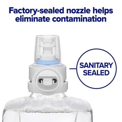 PURELL Brand HEALTHY SOAP CS4 Starter Kit, 1-1250 mL Purell Brand Healthy SOAP Mild Foam Refill + 1 - Manual Dispenser (Pack of 1) - 5174-1W - Manufactured by GOJO, Inc.