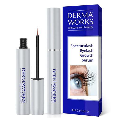 SPECTACULASH LASH SERUM for Eyelash Growth - Eyelash Serum to Grow Lashes - Suero para Pestañas Crecimiento - Lash Conditioner for Growth & Volume Lashes - Sérum para Pestañas by DERMAWORKS