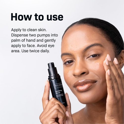 Revision Skincare Hydrating Serum - Oil-Free Anti-Aging Moisturizer with Dual Hyaluronic Acid
