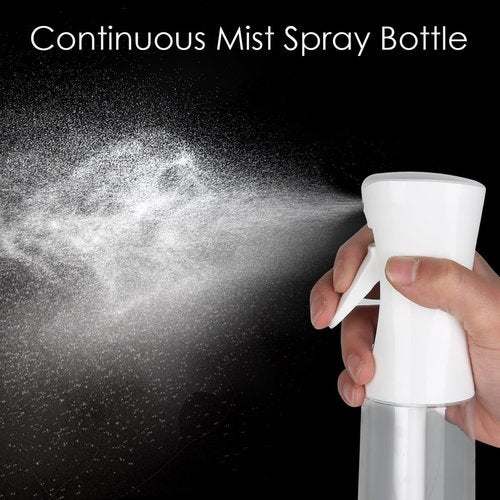 Joe zlvy Empty Spray Bottle for Hair 6.76 Oz/200ml（2pcs）, Continuous Spray Bottle Fine Mist Sprayer, Suitable for hairstyles, cleaning, plants, pets, and hairdressers