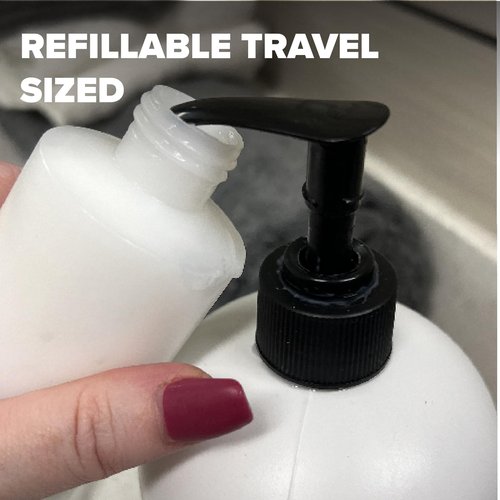 Pinnacle Mercantile 8 Oz Plastic Squeeze Bottles Made in USA with Flip Cap Set of 6 Empty
