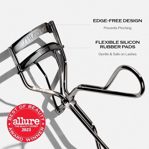 Shiseido Eyelash Curler - Gentle Crimping & Curling for Stunning Eye-Framing Lashes - Includes Replacement Pad