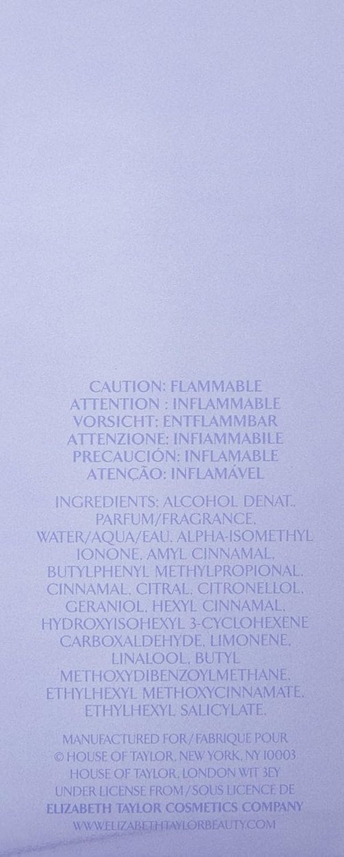 Elizabeth Taylor Violet Eyes Eau De Parfum Spray - 1 Ounce Fragrance for Women