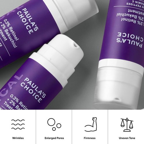 Paula's Choice Clinical Retinol & Bakuchiol Face Serum - Anti-Aging Treatment with Ceramides & Hyaluronic Acid | 1 oz