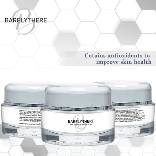 Barely There- Boosts Collagen & Elastin Production, Eliminates Wrinkles & Fine Lines, Diminishes Crow's Feet & Dark Spot, Improves Skin Hydration & Suppleness-Most Effective