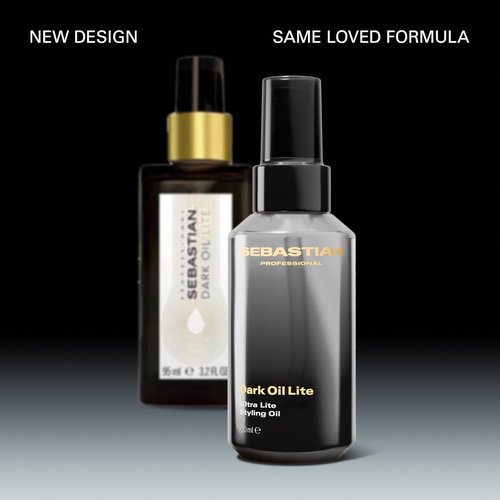 Sebastian Professional Dark Oil Lite - Ultra Light Styling Oil for Effortless Shine | 1 fl oz