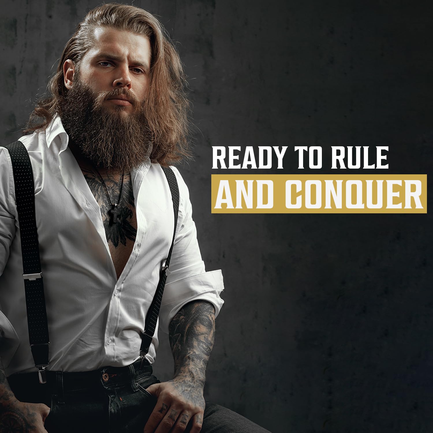 Viking Revolution Beard Wash and Beard Conditioner for Men with Argan Oil and Jojoba Oil - Beard Softener and Strengthener Beard Care Beard Shampoo and Conditioner with Beard Oil (5oz, Sweet Tobacco)