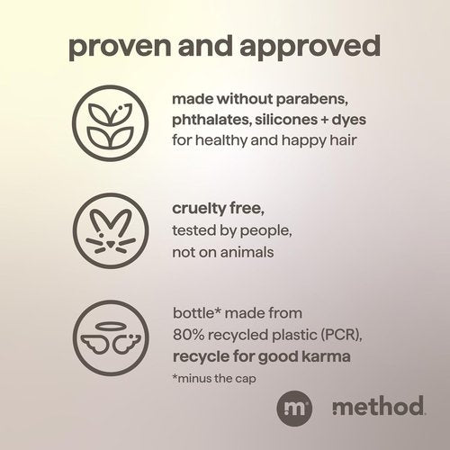 Method Men 2-in-1 Shampoo and Conditioner - Cedar + Cypress with Argan & Jojoba Oil - 14 oz