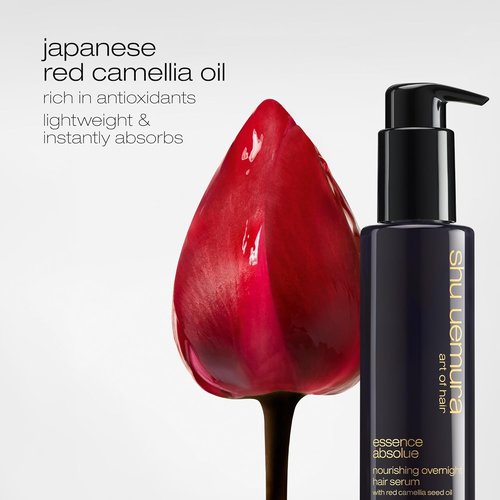 Shu Uemura Art of Hair Essence Absolue Nourishing Overnight Hair Serum - Hydrates, Detangles & Reduces Frizz