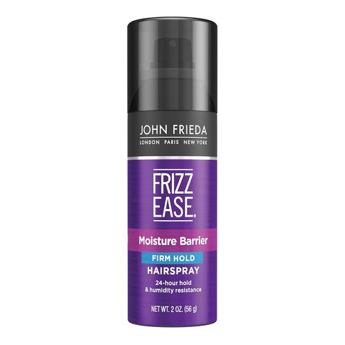 John Frieda Frizz-Ease Hair Spray - Moisture Barrier for Smooth, Frizz-Free Hair | 2 Oz