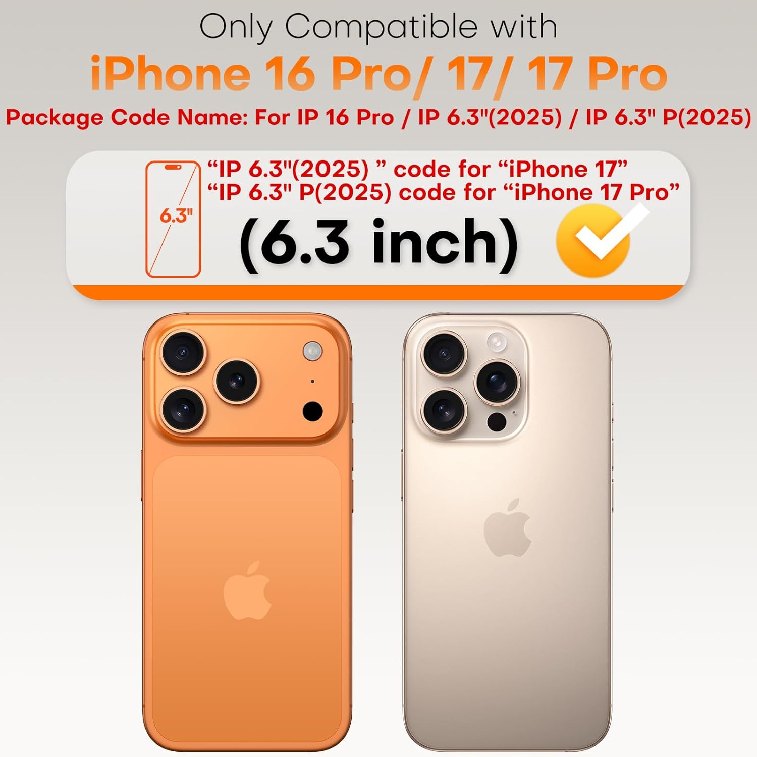TOCOL iPhone 17 Screen Protector - 9H Hardness Military Grade Shatterproof HD Glass | Full Coverage 2 Pack