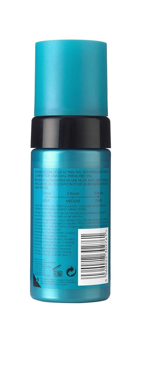 St. Tropez Self Tan Express Mousse - Fast-Acting, Streak-Free Tan | Develops in 1-3 Hours, 3.4 Fl Oz