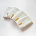 Highly Absorbent Organic Cotton Washcloths, Soft & Durable Face Towels, Made in Japan, Oeko-Tex Class 1 Certified, 7.1 x 7.1 inch, White, Pack of 4 – Proof of Purity