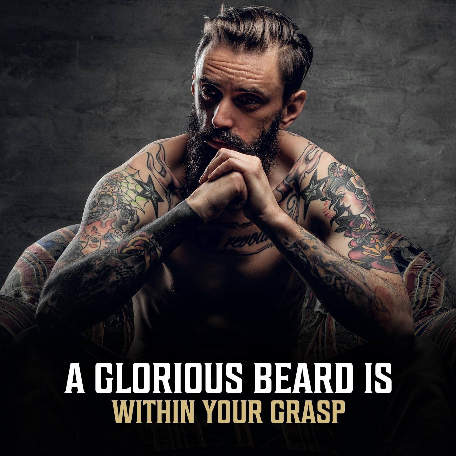Viking Revolution - Ultimate Beard Kit Spiced Vanilla - Beard Grooming Kit for Men with Beard Brush, Beard Comb, Beard Balm, Beard Oil, Beard and Moustache Scissors - Husband Gifts for Men