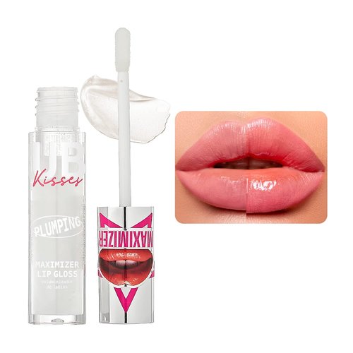 Ruby Kisses Plumping Lip Gloss - Hydrating, High-Shine Lip Plumper | Instinct Lip Maximizer, 4 Colors, 0.15 FL oz.