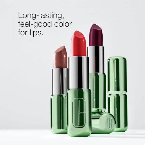 Clinique Pop Longwear Lipstick - Long-Lasting Satin & Matte Finish | Available in 36 Vibrant Shades