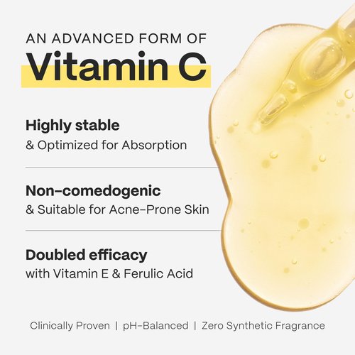 Mad Hippie Vitamin C Serum for Face – Hyaluronic Acid, Ferulic Acid & Vitamin E, Anti-Aging, Glow Up Essentials, Cruelty-Free Skin Care, 1.02 Oz