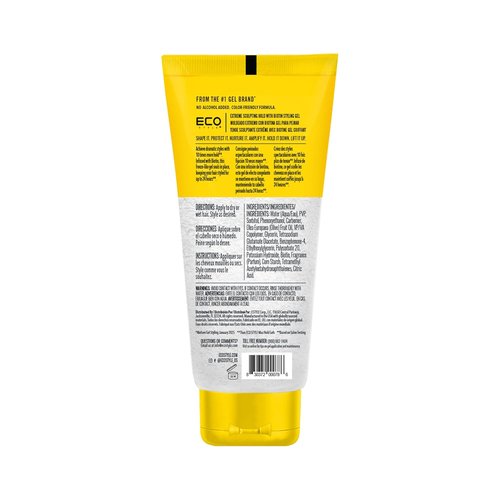 Eco Style | Extreme Sculpting Gel with Biotin - Maximum Hold, Alcohol-Free, 6 Ounce for All Hair Types