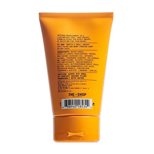 LeBron James Men's Conditioning Beard Cream - Leave-In Moisturizer with Avocado Oil & Shea Butter | Softens & Hydrates, 4 Fl Oz