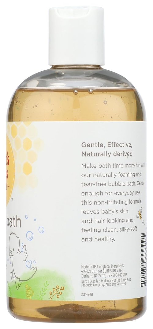 Burt's Bees Baby Bee Bubble Bath - Gentle Cleansing Formula | 12 Fl Oz Size