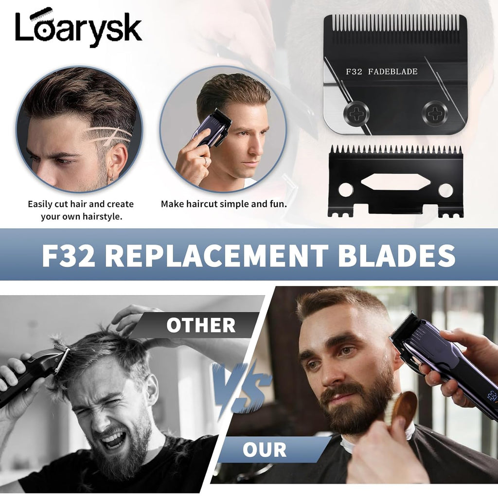 Wahl F32 Professional Fadeout Blade - High Precision Zero Adjustable Replacement Blades | 1 Pack